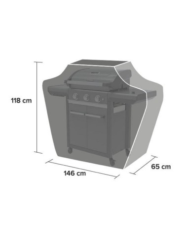 Barbacoa Campingaz BBQ Compact 3 EXS + Funda