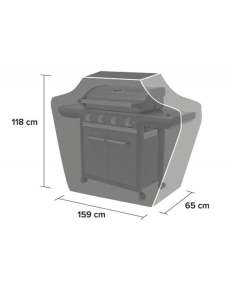 Barbacoa Campingaz BBQ 4 Series Premium S + Funda
