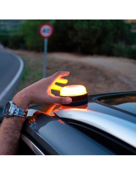 Baliza V16 Conectada DGT 3.0 Homologada | Luz Emergencia 2026 - SOS Road Connected