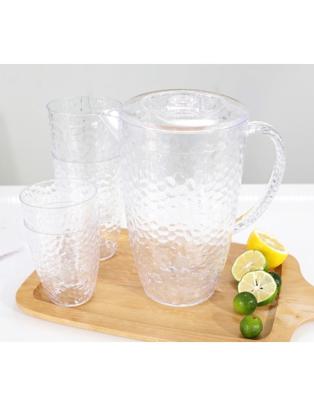 HAIZEA by Martín Berasategui - Jarra y vasos metacrilato set 5 piezas