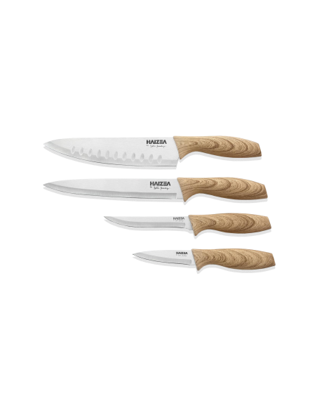 HAIZEA by Martin Berasategui - Set de 4 cuchillos wood