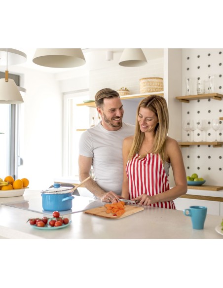 HAIZEA by Martín Berasategui - Tabla de cortar de bambú con aro silicona