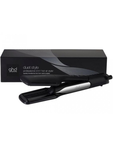 PACK PLANCHA DE PELO DE AIRE CALIENTE 2 EN 1 GHD DUET + NECESER