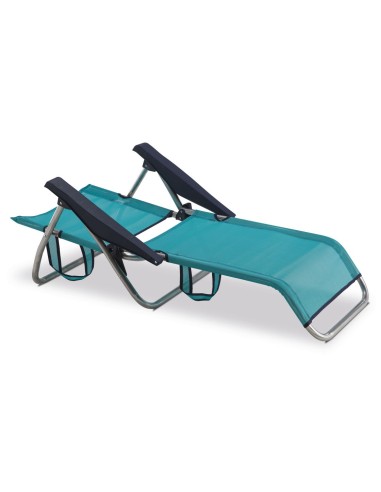 Silla de Playa Camping Plegable Baja Tipo Cama...