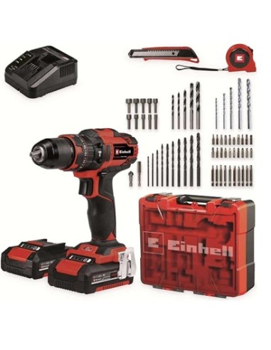 TALADRO SIN CABLE TE-CD 18/40 Li-i + 64 PIEZAS