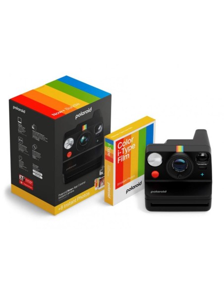 POLAROID NOW+ GENERATION 3 - PACK DE CÁMARA + FILM NEGRA