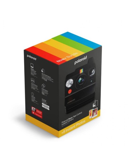 POLAROID NOW+ GENERATION 3 - PACK DE CÁMARA + FILM NEGRA