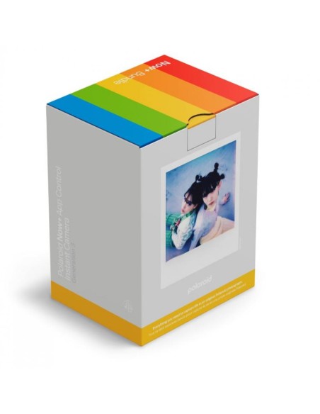 POLAROID NOW+ GENERATION 3 - PACK DE CÁMARA + FILM BLANCA