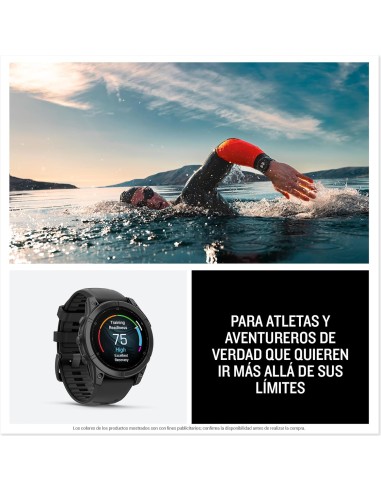 RELOJ GARMIN FENIX E 47MM ACERO GRIS 010-03025-01