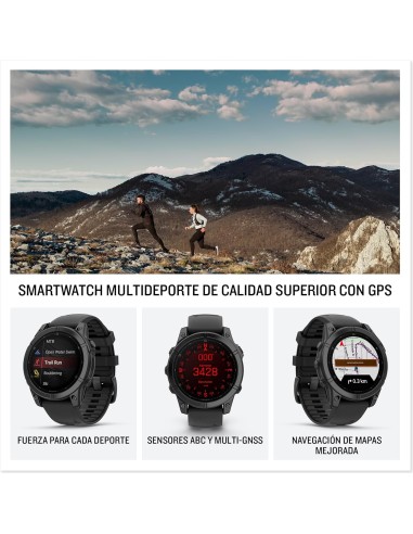 RELOJ GARMIN FENIX E 47MM ACERO GRIS 010-03025-01