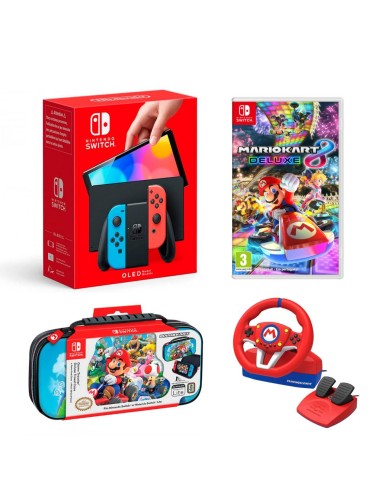 PACK CONSOLA NINTENDO SWITCH VERSION OLED +...