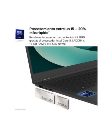 PORTÁTIL LG gram 16" 16Z90RU – G.AA5OB