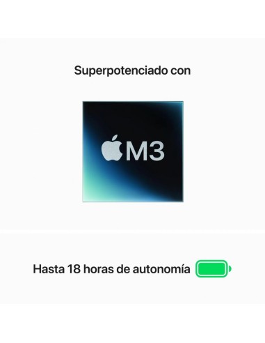 MACBOOK AIR M3 512GB 8GB 15'' COLOR SPACE GREY