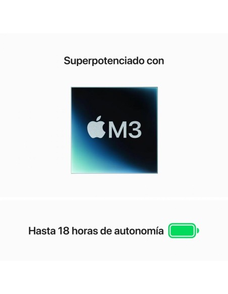 MACBOOK AIR M3 512GB 8GB 15'' COLOR SPACE GREY