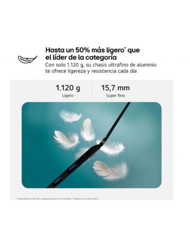 PORTÁTIL LG gram 14" 14Z90T-V.AP88B