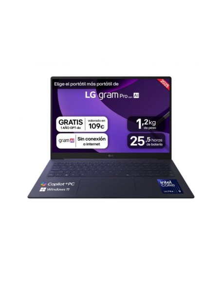 PORTÁTIL LG gram 16" 16Z90TS-G.AU99B