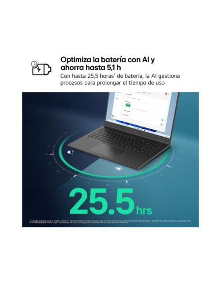 PORTÁTIL LG gram 16" 16Z90TS-G.AU99B