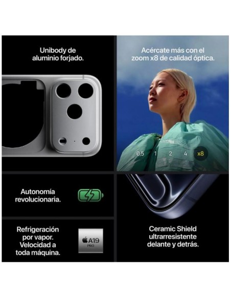 IPHONE 17 PRO 256GB SILVER