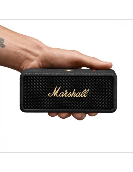 ALTAVOZ MARSHALL EMBERTON III BLACK & BRASS
