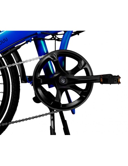 BICI ELÉCTRICA PLEGABLE LITTIUM IBIZA RAINBOW 10.4 AH BLUE MARLIN