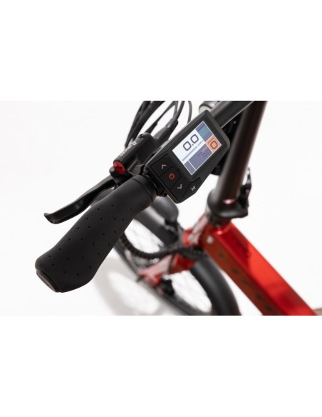 BICI ELÉCTRICA PLEGABLE LITTIUM IBIZA RAINBOW 10.4 AH RED CHILI