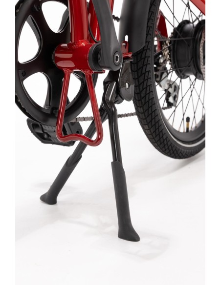 BICI ELÉCTRICA PLEGABLE LITTIUM IBIZA RAINBOW 10.4 AH RED CHILI