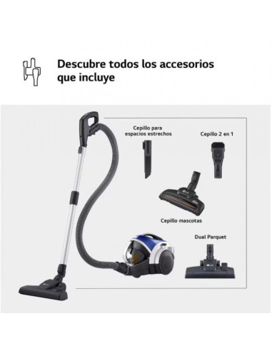 ASPIRADOR LG SIN BOLSA 650W VK8506NHAC.APBQEUR