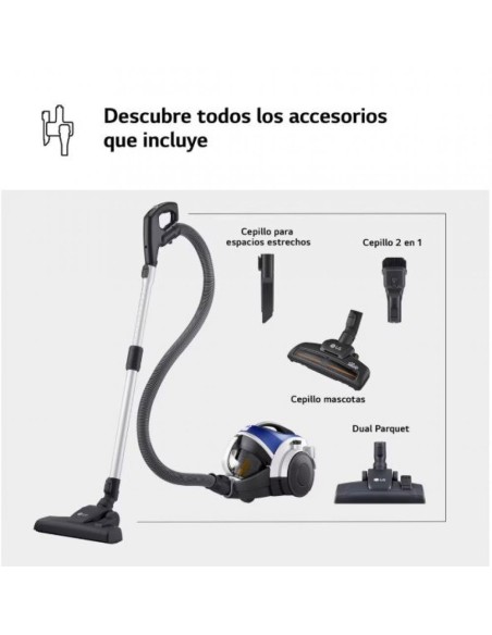 ASPIRADOR LG SIN BOLSA 650W VK8506NHAC.APBQEUR