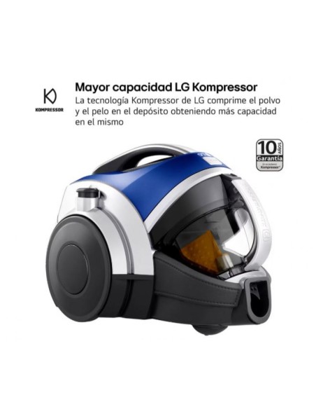 ASPIRADOR LG SIN BOLSA 650W VK8506NHAC.APBQEUR