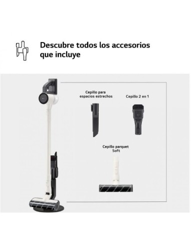 ASPIRADOR ESCOBA LG CORDZERO 150W SUCCIÓN...