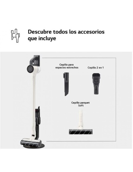ASPIRADOR ESCOBA LG CORDZERO 150W SUCCIÓN A9C-SLIM1C.BCBQEUR