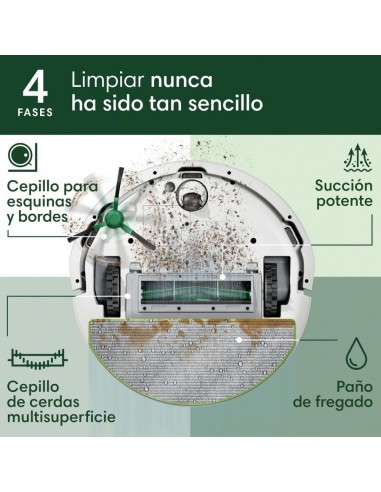 ROBOT ROOMBA® 105 COMBO CON BASE AUTOEMPTY™...