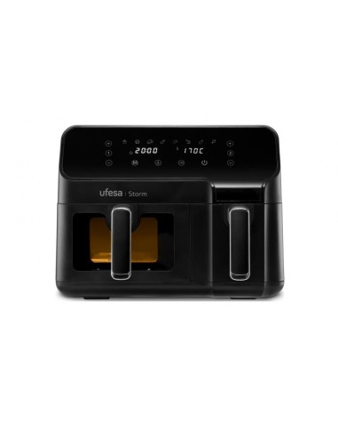 FREIDORA DE AIRE UFESA STORM DOBLE CUBETA 5.5L...