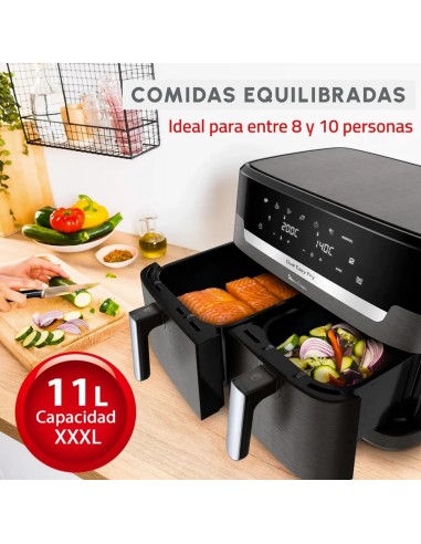 FREIDORA DE AIRE MOULINEX DUAL EASY FRY EZ942HF0