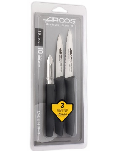 Juego Pelador + Mondadores Color Negro Serie...