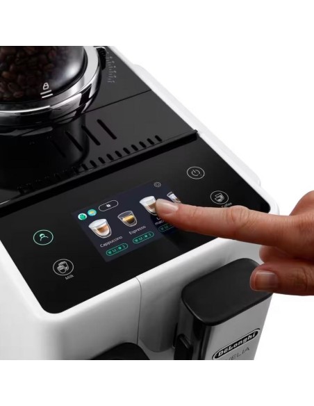 CAFETERA DELONGHI RIVELIA BLANCO ÁRTICO
