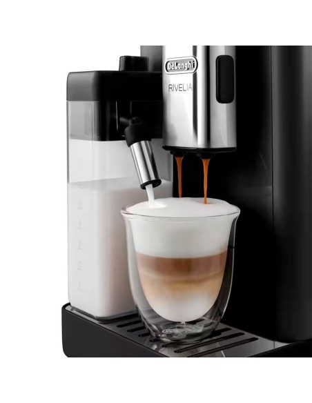 CAFETERA DELONGHI RIVELIA NEGRO ONYX