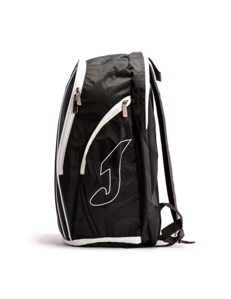 PALA DE PÁDEL SLAM PRO BLANCO NEGRO + MOCHILA OPEN