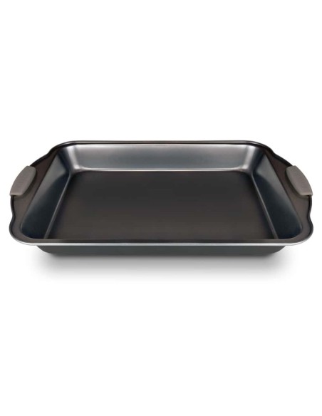 Fuente antiadherente de acero al carbono para horno