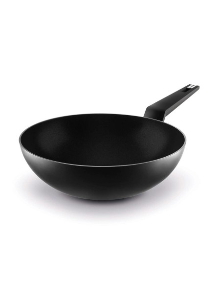 Wok Castey Titanium de Aluminio Forjado con Antiadherente con Partículas de Titanio