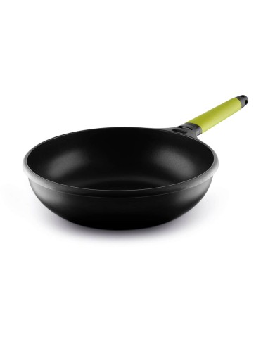 Wok Castey Fundix Antiadherente de Aluminio...