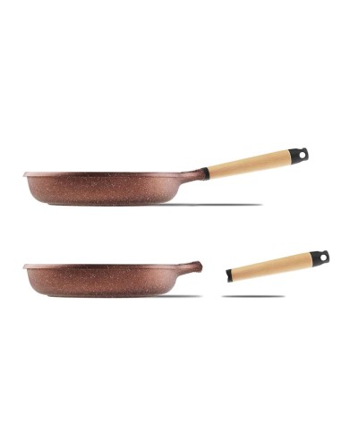 Sartén Castey Terracota de Aluminio Fundido con...