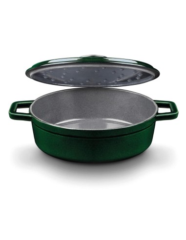 Cacerola Baja Castey Cocotte de Hierro Fundido...