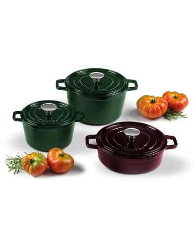 Cacerola Alta Castey Cocotte de Hierro Fundido...