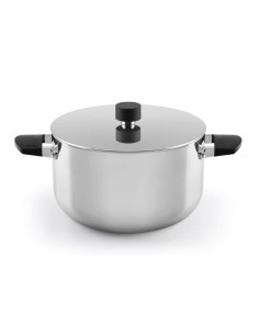 Cacerola Media Castey Baltic de Acero Inoxidable Tricapa...