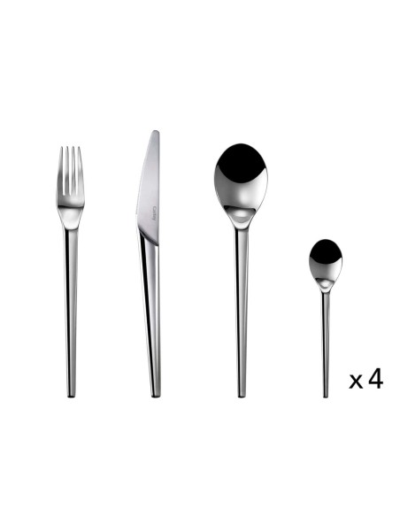 Set de Cubiertos para Postre y Café - Para 4 Personas - 16 Piezas