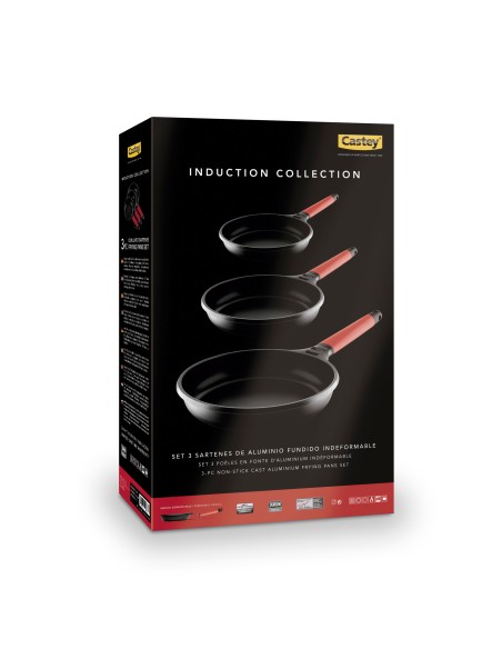 Set Sartenes Castey Induction Collection