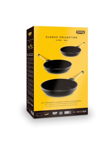 Set Castey Yellow - Classic Collection Vitro-Gas