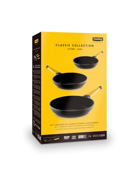 Set Castey Yellow - Classic Collection Vitro-Gas