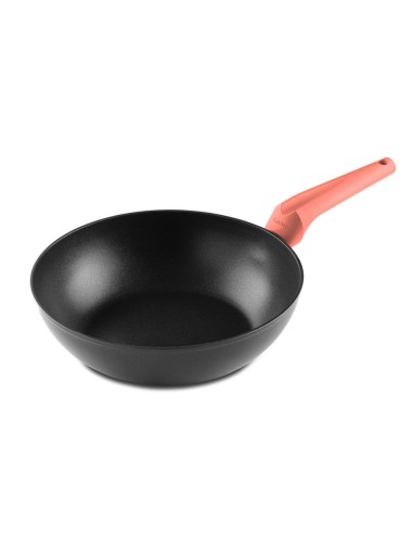Wok Castey Coral de Aluminio Forjado con...